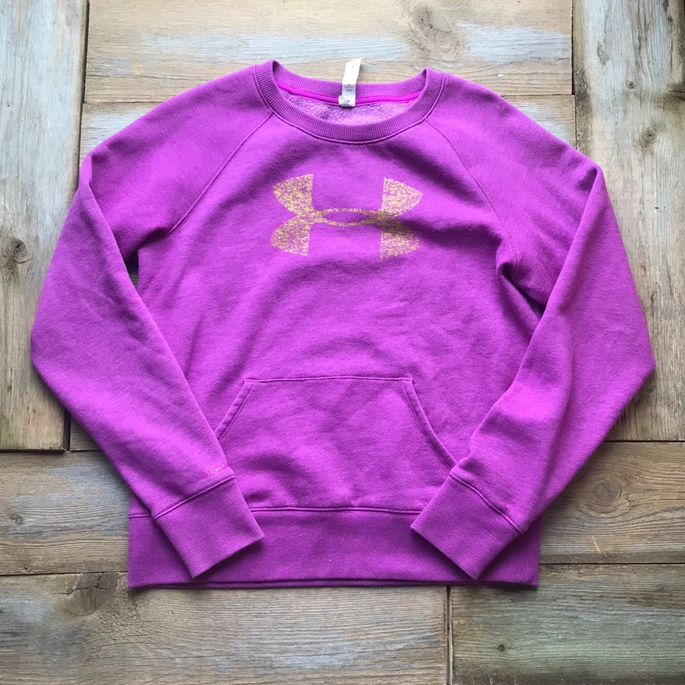 under armour crew neck with pocket